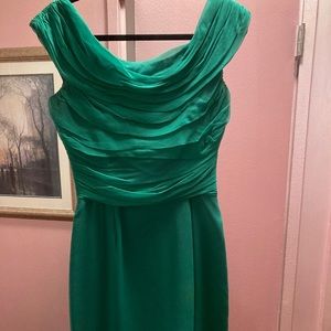 Vintage green cocktail dress
